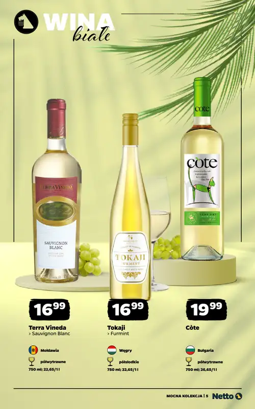 Netto - gazetka promocyjna Mocna Kolekcja - Wina  do soboty 12.09 - strona 5
