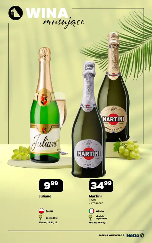 Netto - gazetka promocyjna Mocna Kolekcja - Wina  do soboty 12.09 - strona 3