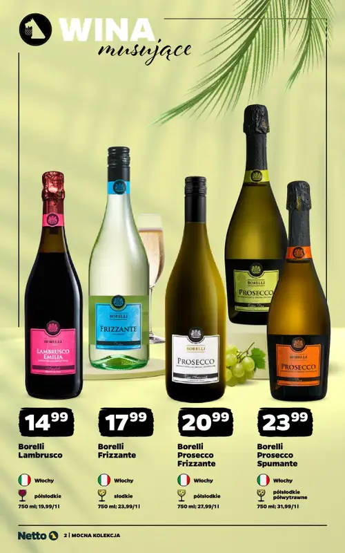 Netto - gazetka promocyjna Mocna Kolekcja - Wina  do soboty 12.09 - strona 2