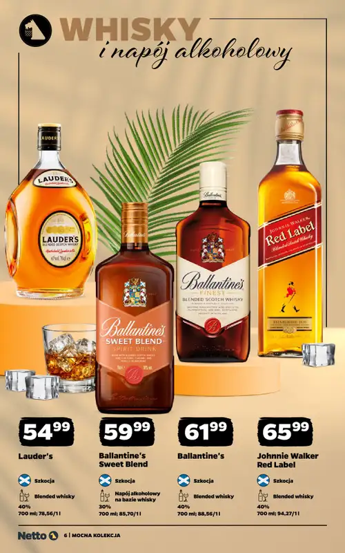 Netto - gazetka promocyjna Mocna Kolekcja - Alkohole Mocne  do soboty 12.09 - strona 6