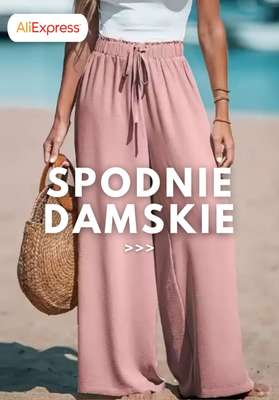 AliExpress - gazetka promocyjna Spodnie damskie od soboty 29.08 