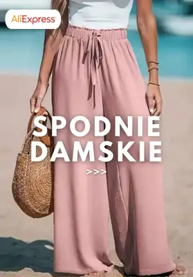 AliExpress - gazetka promocyjna Spodnie damskie od soboty 29.08 