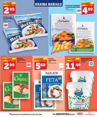 TOPAZ - gazetka promocyjna Gazetka od czwartku 03.09 do środy 09.09 - strona 27