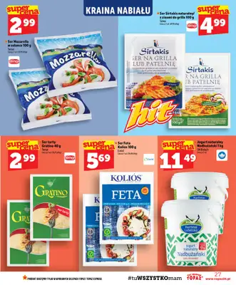 TOPAZ - gazetka promocyjna Gazetka od czwartku 03.09 do środy 09.09 - strona 27