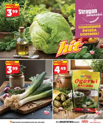 TOPAZ - gazetka promocyjna Gazetka od czwartku 03.09 do środy 09.09 - strona 21