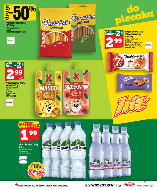 TOPAZ - gazetka promocyjna Gazetka od czwartku 03.09 do środy 09.09 - strona 7