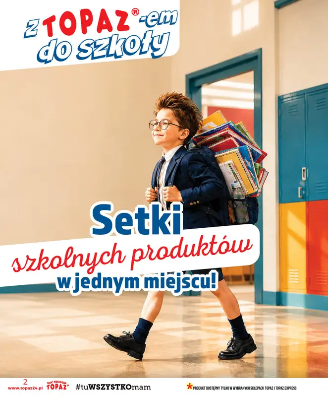TOPAZ - gazetka promocyjna Gazetka od czwartku 03.09 do środy 09.09 - strona 2