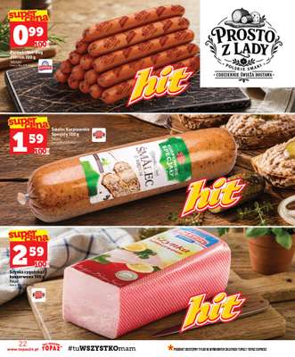TOPAZ - gazetka promocyjna Gazetka od czwartku 03.09 do środy 09.09 - strona 22