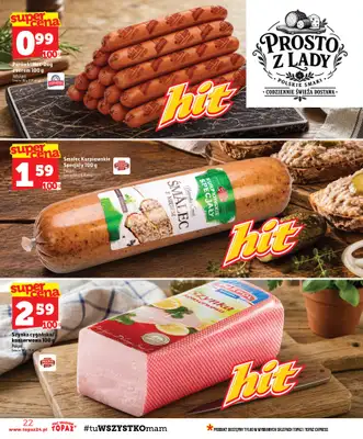 TOPAZ - gazetka promocyjna Gazetka od czwartku 03.09 do środy 09.09 - strona 22