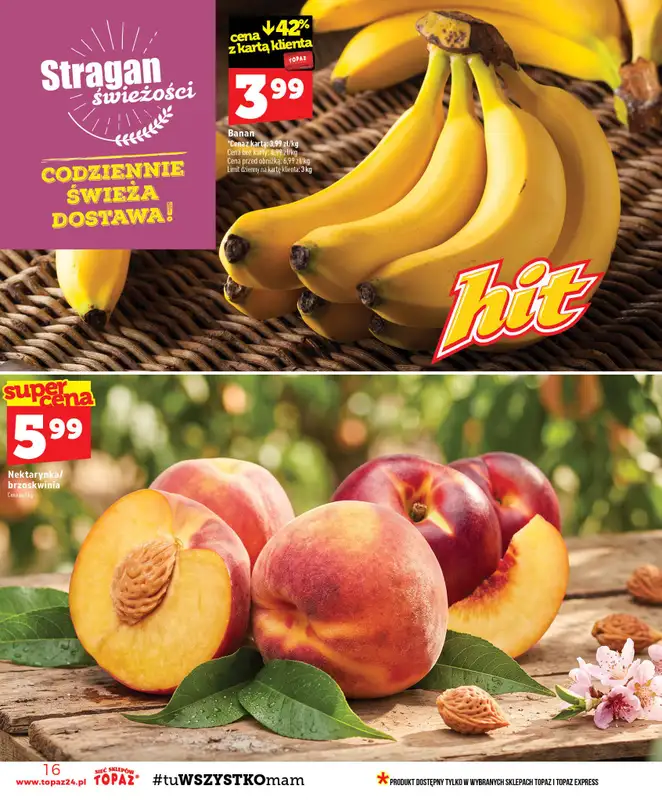 TOPAZ - gazetka promocyjna Gazetka od czwartku 03.09 do środy 09.09 - strona 16