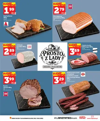 TOPAZ - gazetka promocyjna Gazetka od czwartku 03.09 do środy 09.09 - strona 23