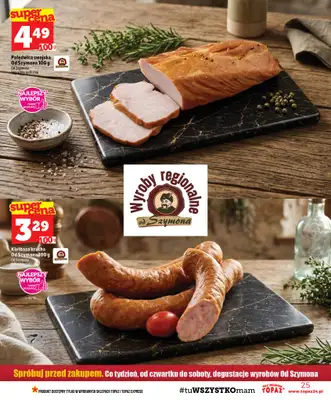 TOPAZ - gazetka promocyjna Gazetka od czwartku 03.09 do środy 09.09 - strona 25