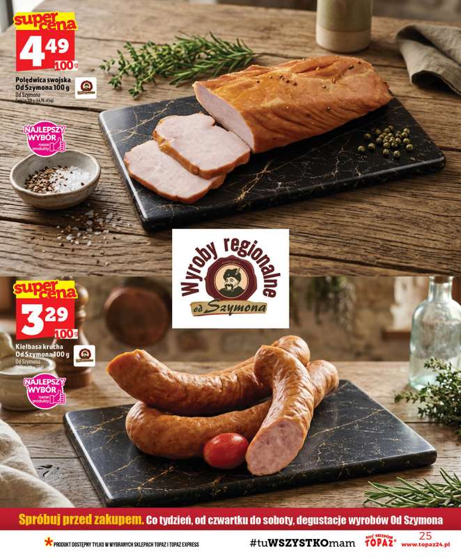 TOPAZ - gazetka promocyjna Gazetka od czwartku 03.09 do środy 09.09 - strona 25