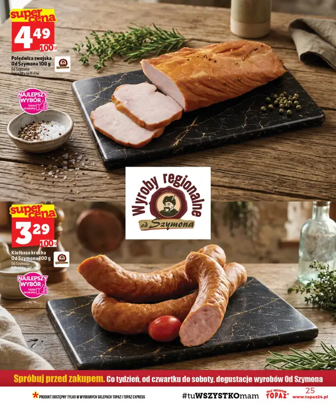 TOPAZ - gazetka promocyjna Gazetka od czwartku 03.09 do środy 09.09 - strona 25