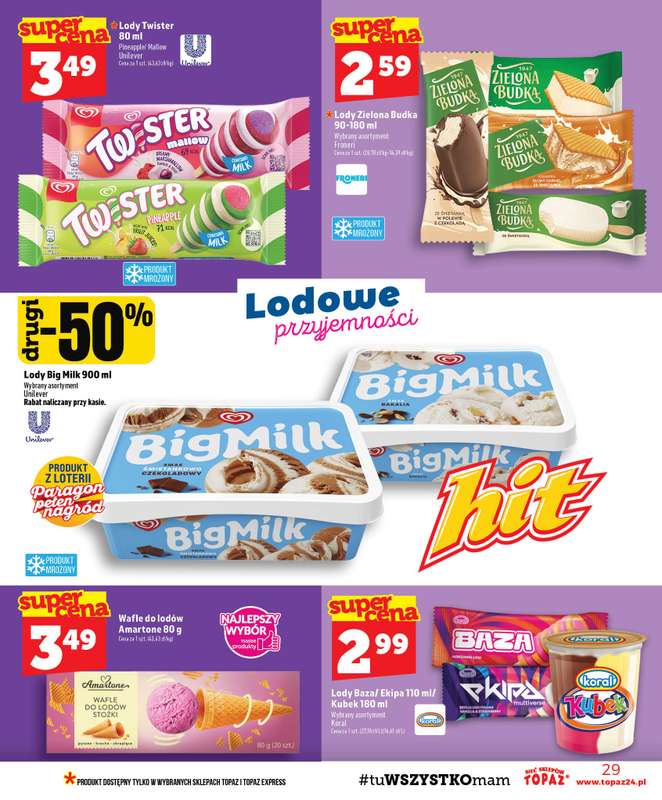 TOPAZ - gazetka promocyjna Gazetka od czwartku 03.09 do środy 09.09 - strona 29
