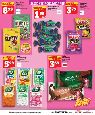 TOPAZ - gazetka promocyjna Gazetka od czwartku 03.09 do środy 09.09 - strona 37