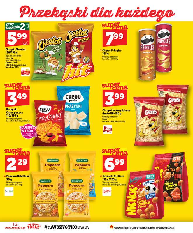 TOPAZ - gazetka promocyjna Gazetka od czwartku 03.09 do środy 09.09 - strona 12