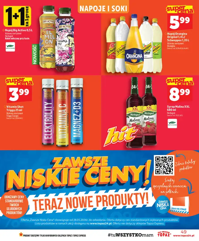 TOPAZ - gazetka promocyjna Gazetka od czwartku 03.09 do środy 09.09 - strona 49