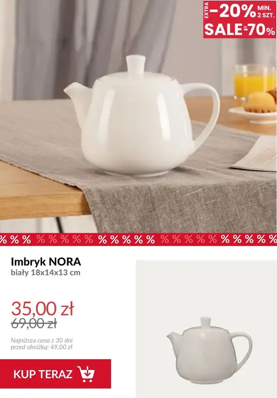 Homla - gazetka promocyjna Dodatkowe -20% przy zakupie 2 szt. od piątku 28.08 do niedzieli 30.08 - strona 8