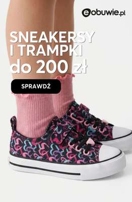 eobuwie.pl - gazetka promocyjna Sneakersy i trampki do 200 zł od piątku 28.08 do czwartku 03.09