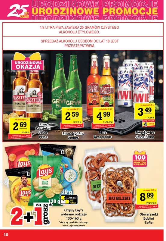 Gram Market - gazetka promocyjna Gazetka od środy 02.09 do wtorku 08.09 - strona 13