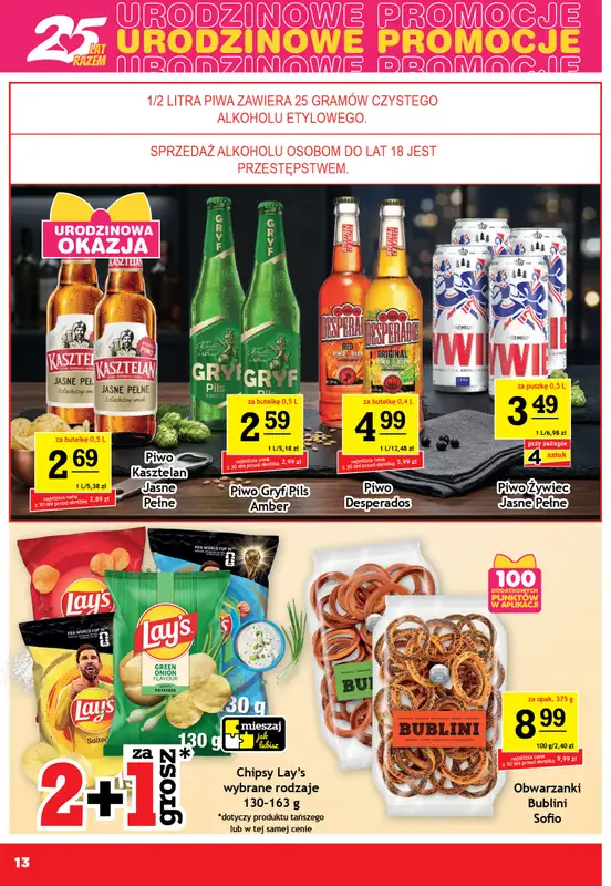 Gram Market - gazetka promocyjna Gazetka od środy 02.09 do wtorku 08.09 - strona 13