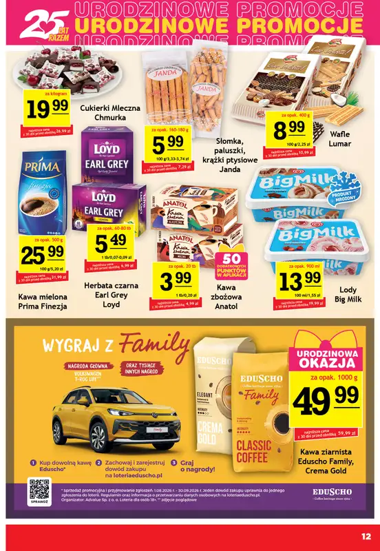 Gram Market - gazetka promocyjna Gazetka od środy 02.09 do wtorku 08.09 - strona 12