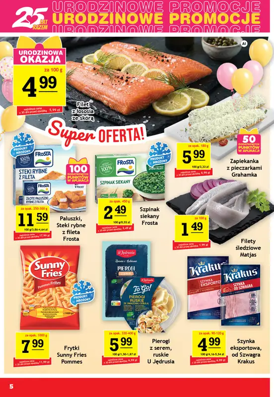 Gram Market - gazetka promocyjna Gazetka od środy 02.09 do wtorku 08.09 - strona 5