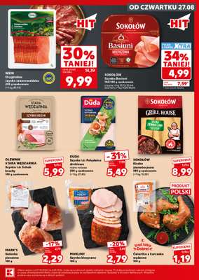 Kaufland - gazetka promocyjna Mocny Start od poniedziałku 31.08 do środy 02.09 - strona 23