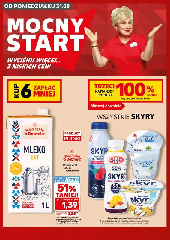 Kaufland - gazetka promocyjna Mocny Start od poniedziałku 31.08 do środy 02.09 - strona 6
