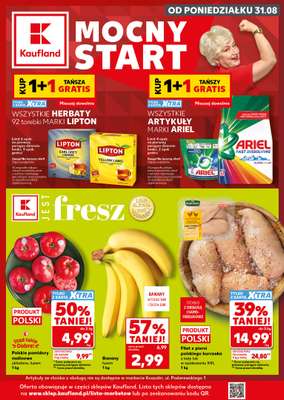 Kaufland - gazetka promocyjna Mocny Start od poniedziałku 31.08 do środy 02.09