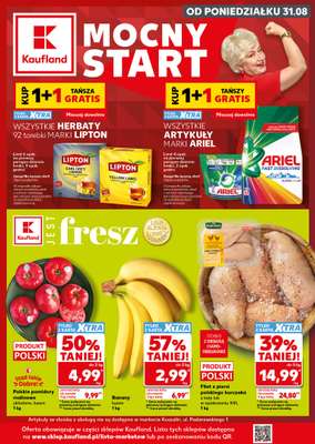 Kaufland - gazetka promocyjna Mocny Start od poniedziałku 31.08 do środy 02.09