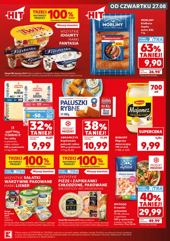 Kaufland - gazetka promocyjna Mocny Start od poniedziałku 31.08 do środy 02.09 - strona 11