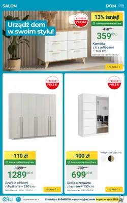 ERLI - gazetka promocyjna Gazetka  do niedzieli 06.09 - strona 11