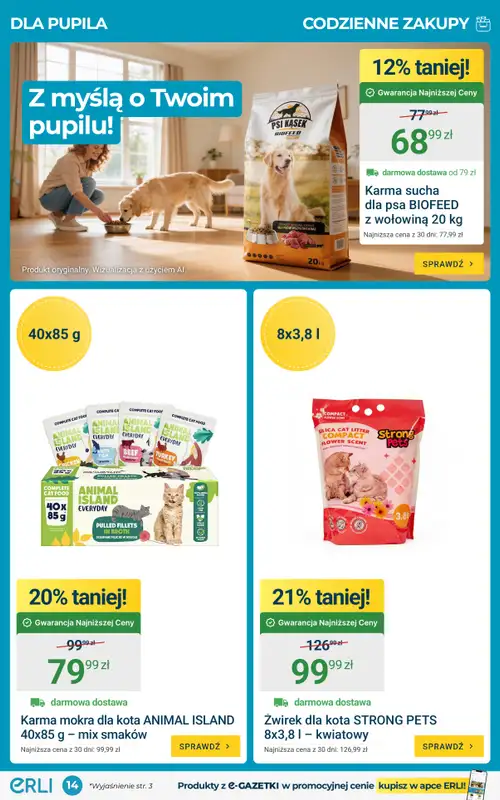 ERLI - gazetka promocyjna Gazetka  do niedzieli 06.09 - strona 14