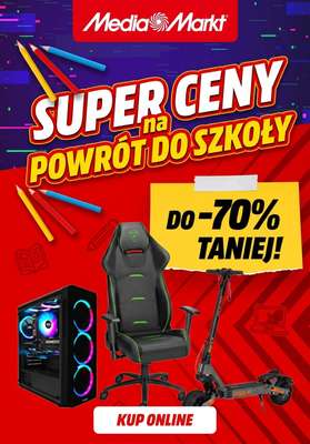 Media Markt - gazetka promocyjna Do -70% na wybrane produkty od piątku 28.08 do środy 02.09