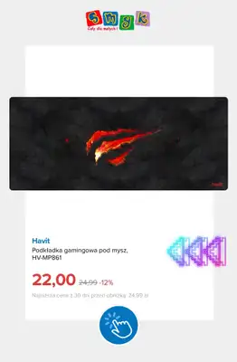 Smyk - gazetka promocyjna Wszystko do pokoju gracza do -35% od piątku 28.08 do poniedziałku 31.08 - strona 5