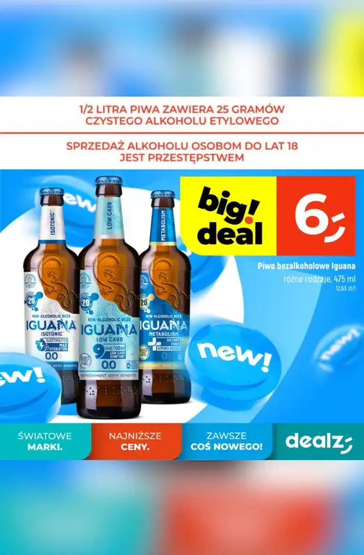 Dealz - gazetka promocyjna Odkryj nowości! od poniedziałku 31.08 do środy 02.09 - strona 6