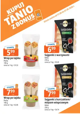 Leclerc - gazetka promocyjna Kupuj tanio z bonus od poniedziałku 31.08 do poniedziałku 07.09 - strona 9