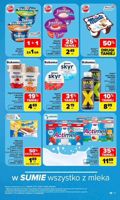 Carrefour - gazetka promocyjna Gazetka Carrefour od poniedziałku od poniedziałku 31.08 do soboty 05.09 - strona 23