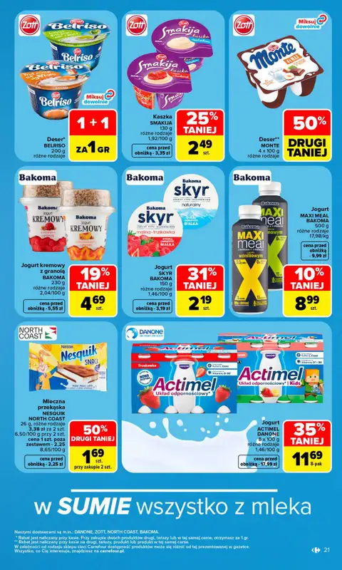 Carrefour - gazetka promocyjna Gazetka Carrefour od poniedziałku od poniedziałku 31.08 do soboty 05.09 - strona 23