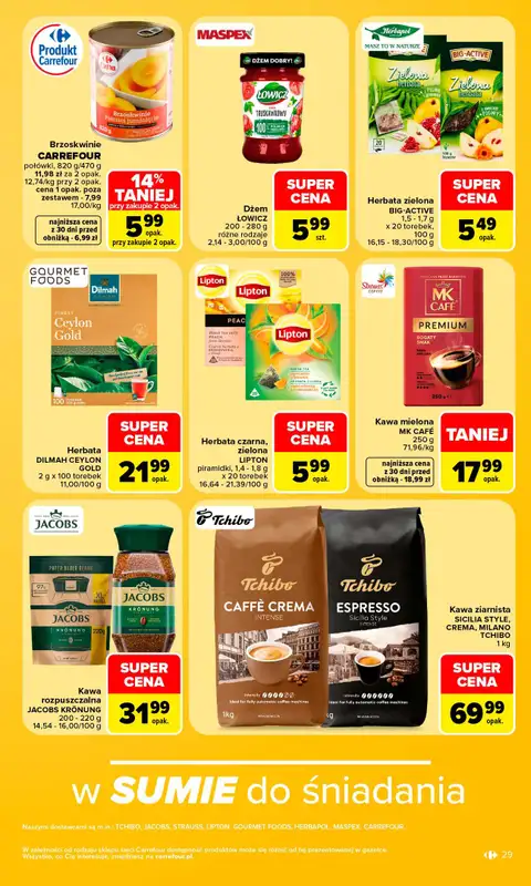Carrefour - gazetka promocyjna Gazetka Carrefour od poniedziałku od poniedziałku 31.08 do soboty 05.09 - strona 31