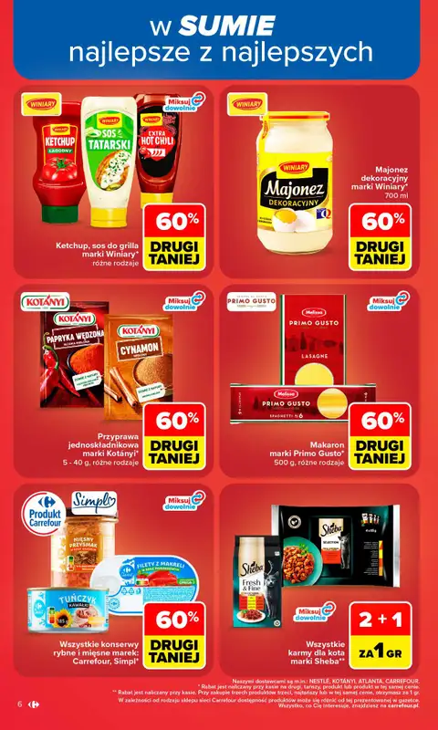 Carrefour - gazetka promocyjna Gazetka Carrefour od poniedziałku od poniedziałku 31.08 do soboty 05.09 - strona 8