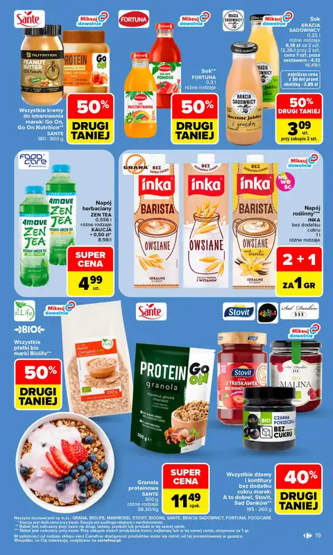 Carrefour - gazetka promocyjna Gazetka Carrefour od poniedziałku od poniedziałku 31.08 do soboty 05.09 - strona 21
