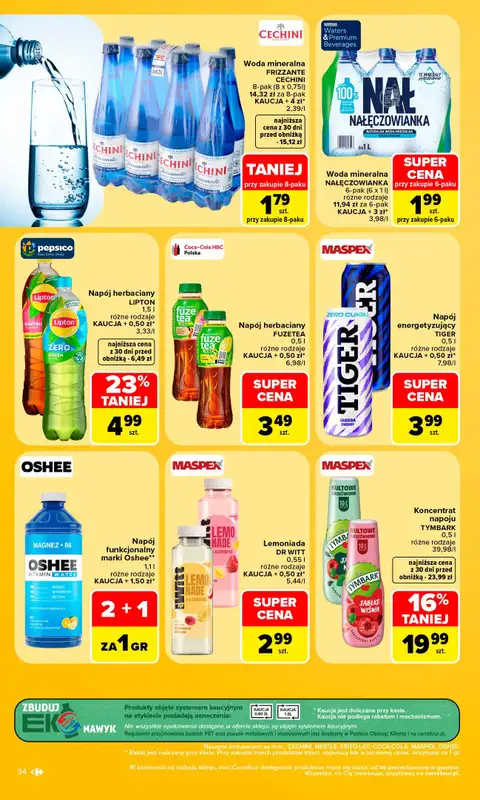Carrefour - gazetka promocyjna Gazetka Carrefour od poniedziałku od poniedziałku 31.08 do soboty 05.09 - strona 36