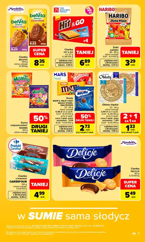 Carrefour - gazetka promocyjna Gazetka Carrefour od poniedziałku od poniedziałku 31.08 do soboty 05.09 - strona 33