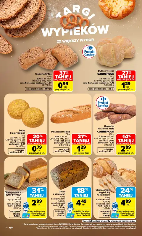 Carrefour - gazetka promocyjna Gazetka Carrefour od poniedziałku od poniedziałku 31.08 do soboty 05.09 - strona 16
