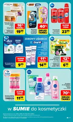 Carrefour - gazetka promocyjna Gazetka Carrefour od poniedziałku od poniedziałku 31.08 do soboty 05.09 - strona 43