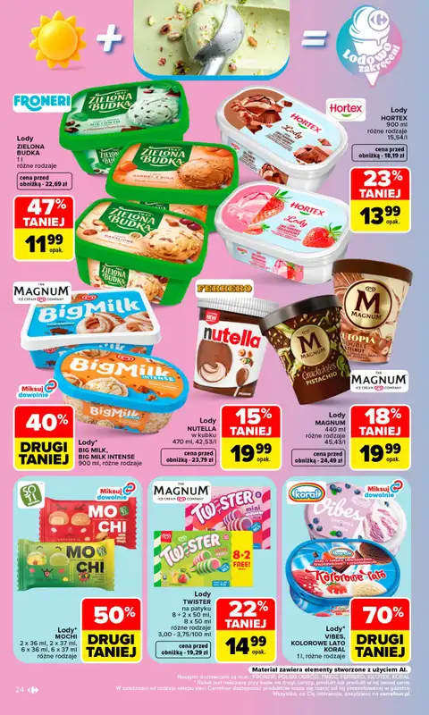 Carrefour - gazetka promocyjna Gazetka Carrefour od poniedziałku od poniedziałku 31.08 do soboty 05.09 - strona 26