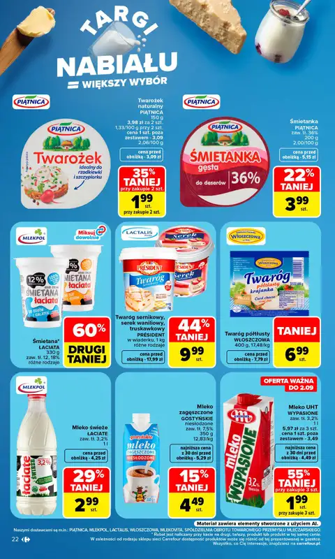Carrefour - gazetka promocyjna Gazetka Carrefour od poniedziałku od poniedziałku 31.08 do soboty 05.09 - strona 24